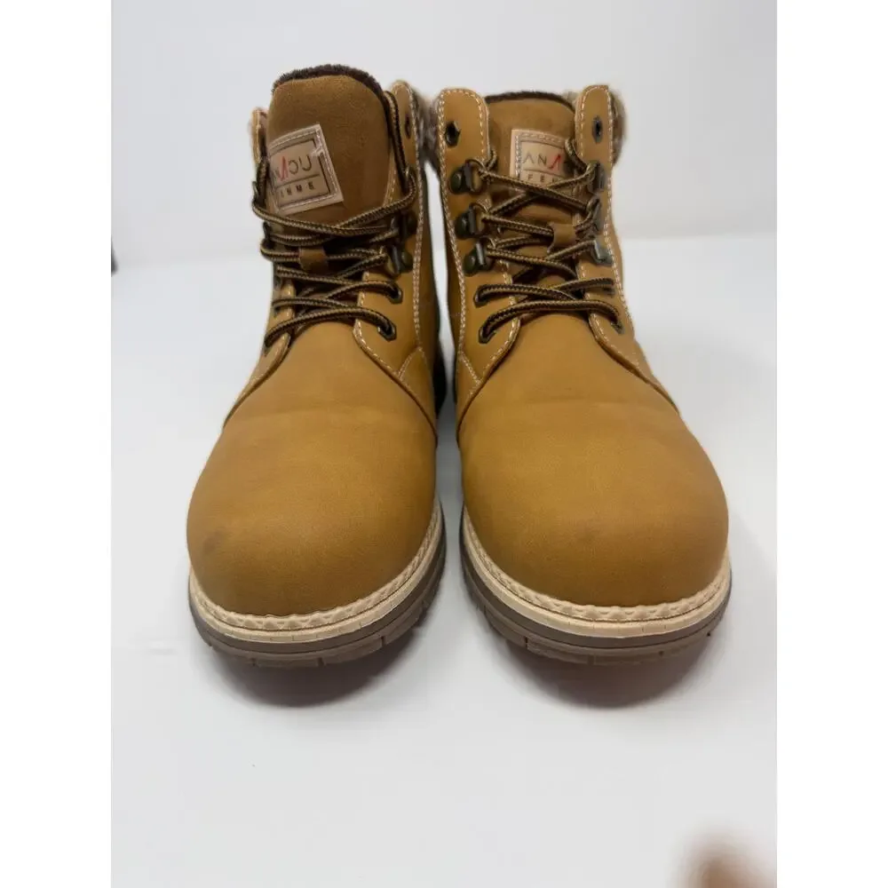 AnjouFemme Casual Winter Hiking Snow Ankle Women Boots SZ 9 (EUC)